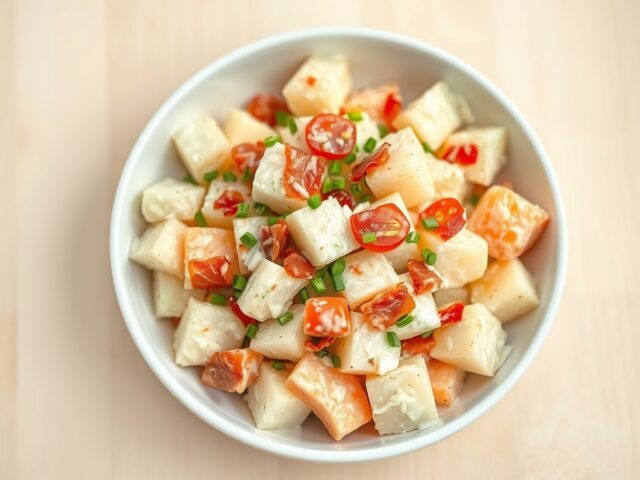 Aardappelsalade met Spekjes
