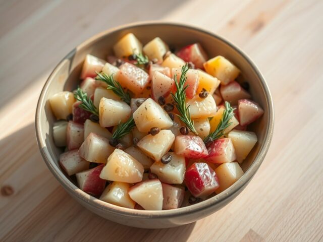 Aardappelsalade met wijn (Insalata di patate al vino)
