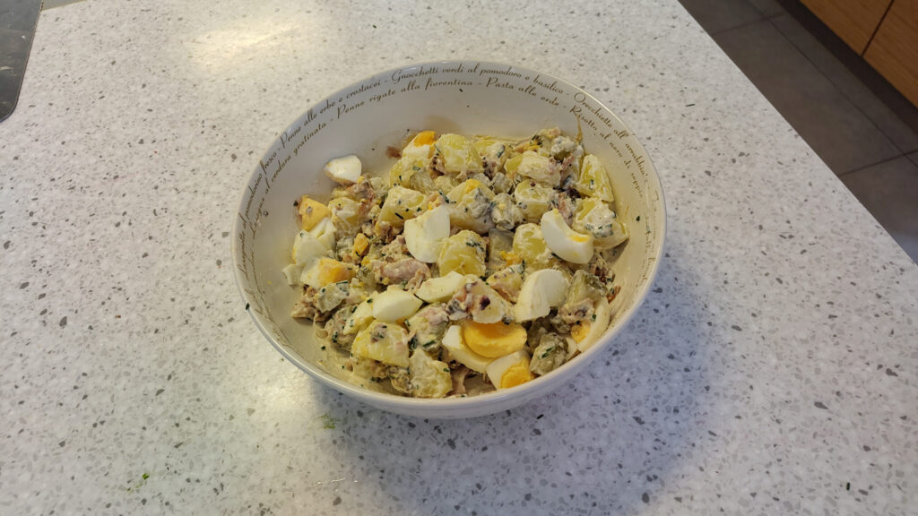 Aardappelsalade voor bij de bbq