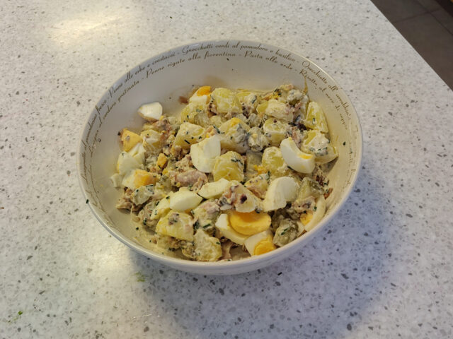 Aardappelsalade voor bij de bbq