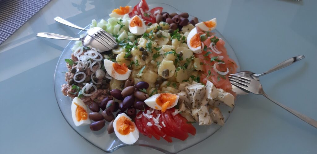 Aardappelsalade zonder mayonaise