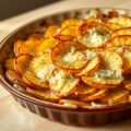 Aardappelschijfjes in de oven