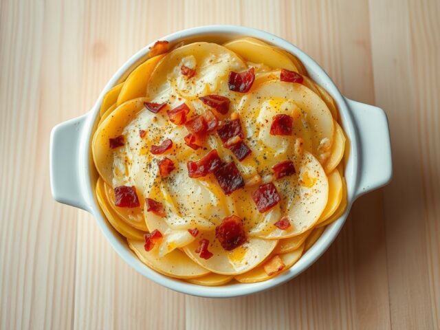 Aardappelschotel La Treuffe