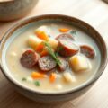 Aardappelsoep met rookworst