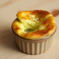 Aardappelsoufflé met pecorino en prei