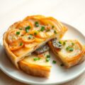 Aardappeltaart met tonijn