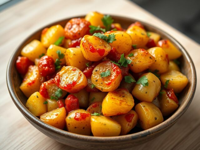 Aardappeltjes met pesto