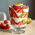 Aardbeien- en kiwitiramisu