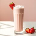 Aardbeien milkshake