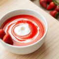 Aardbeien soep