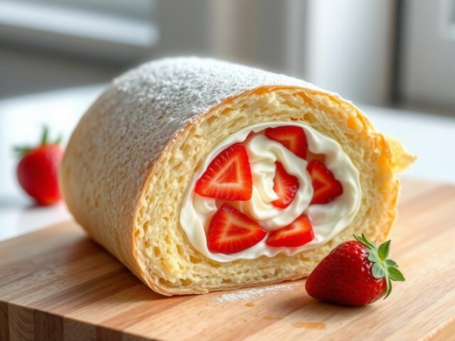 Aardbeiencakerol