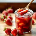 Aardbeiencompote/jam