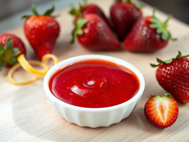 Aardbeiensaus