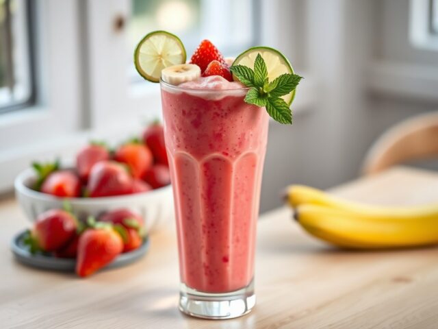 Aardbeiensmoothie