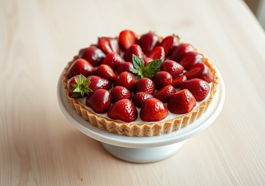 Aardbeientaart