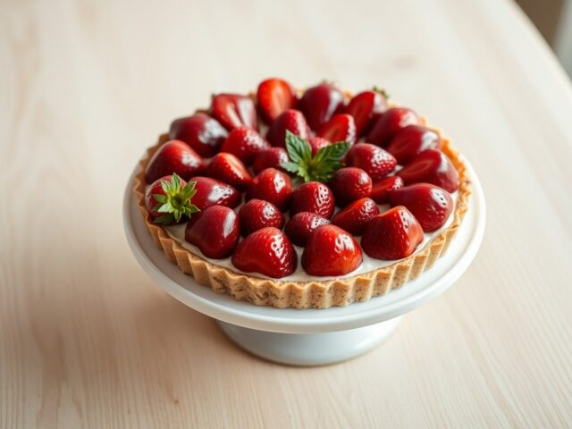 Aardbeientaart