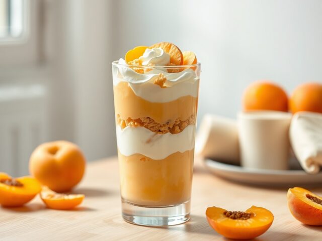 Abrikozenparfait