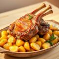 Agneau au four (lamsvlees met saffraan)