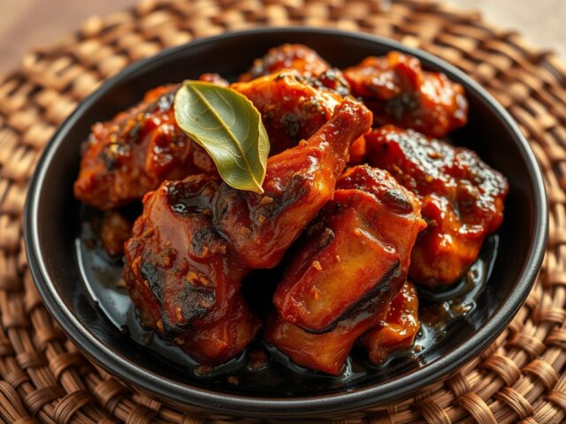 Ajam panggang (voor traditioneel indische rijsttafel)
