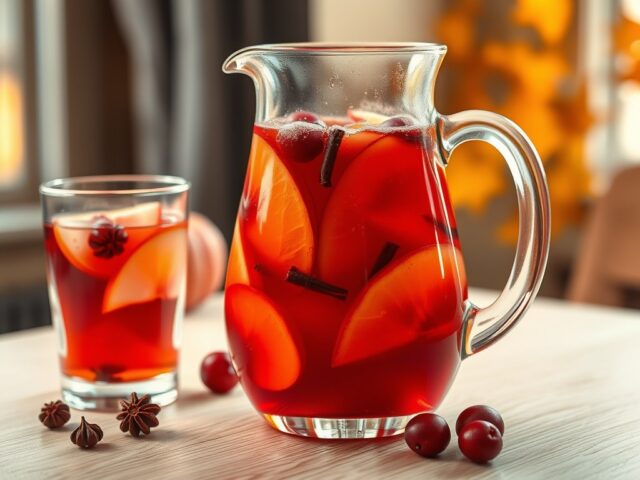 Alcoholvrije herfstpunch