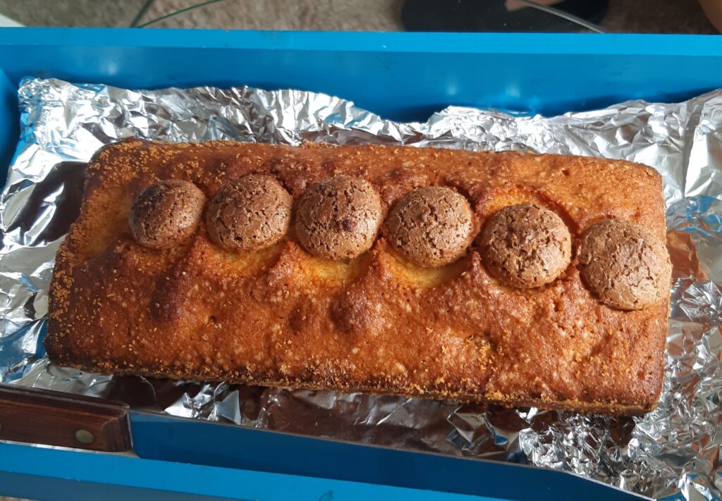 Amandelcake met amaretti en limoncello