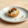 Amandelgebakjes met olijven en Saint Albray