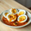 Ame koemoete – ei in indonesische saus