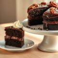 Amerikaanse chocoladetaart