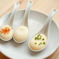 Amuse: 4-kleurig lepeleitje (zie kookverhaal)
