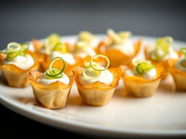 Amuse met Gorgonzola en Venkel