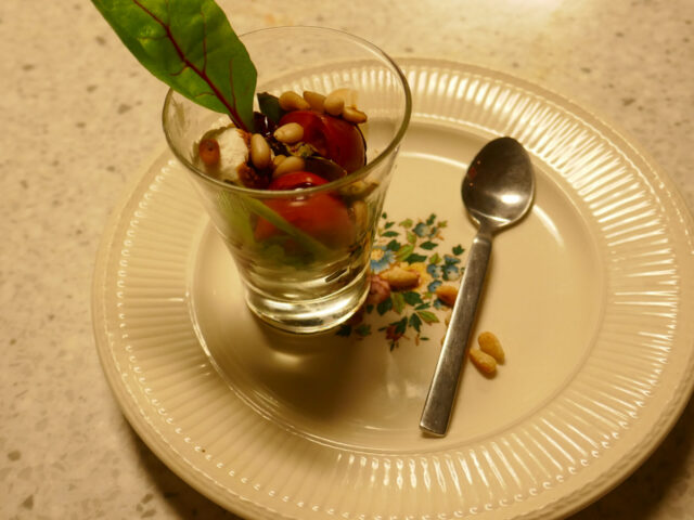 Amuse rucolasalade