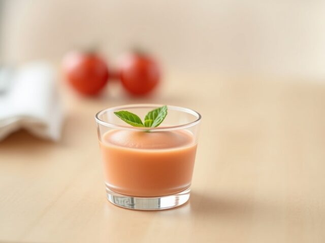 Amuse tomatenmousse