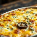 Anders gegratineerde champignons- bleekselderij