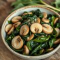 Andijvie met champignons