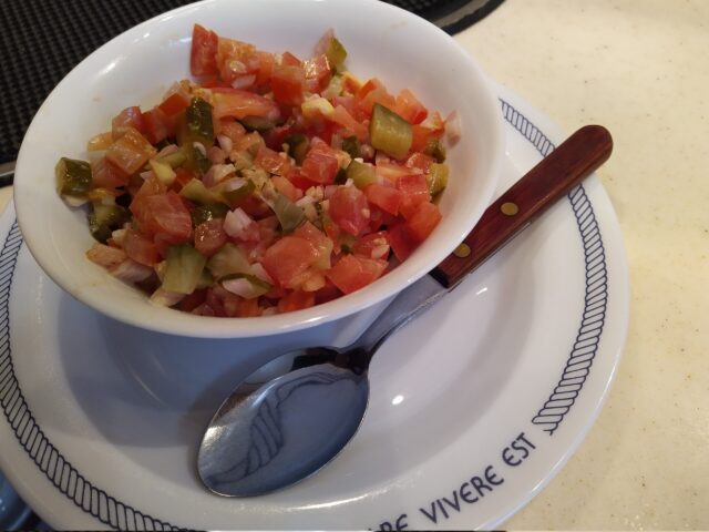 Aparte tomatensalade