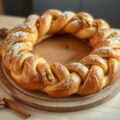 Appel walnoten kerstkrans
