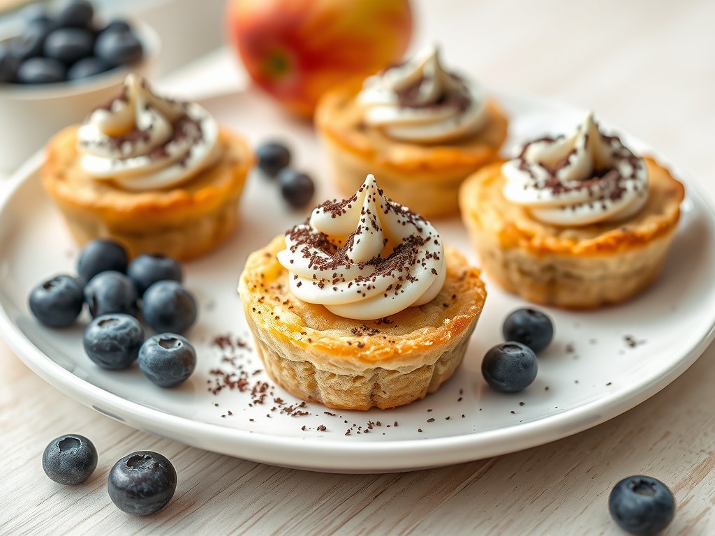 Appelcakejes (zonder boter!), AI-gegenereerde illustratie