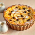 Appelclafoutis met advocaatsaus