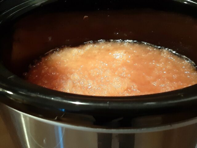 Appelmoes uit de slowcooker