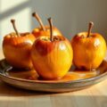 Appels gevuld met honing en noten
