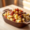 Appelstamppot spekjes uit de oven