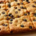 Appeltaart op bakblik