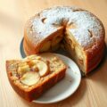 Appeltaart op bakblik