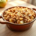 Apple crumble
