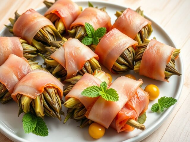 Artisjokken met Geitenkaas in Ham