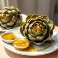Artisjokken met vinaigrette
