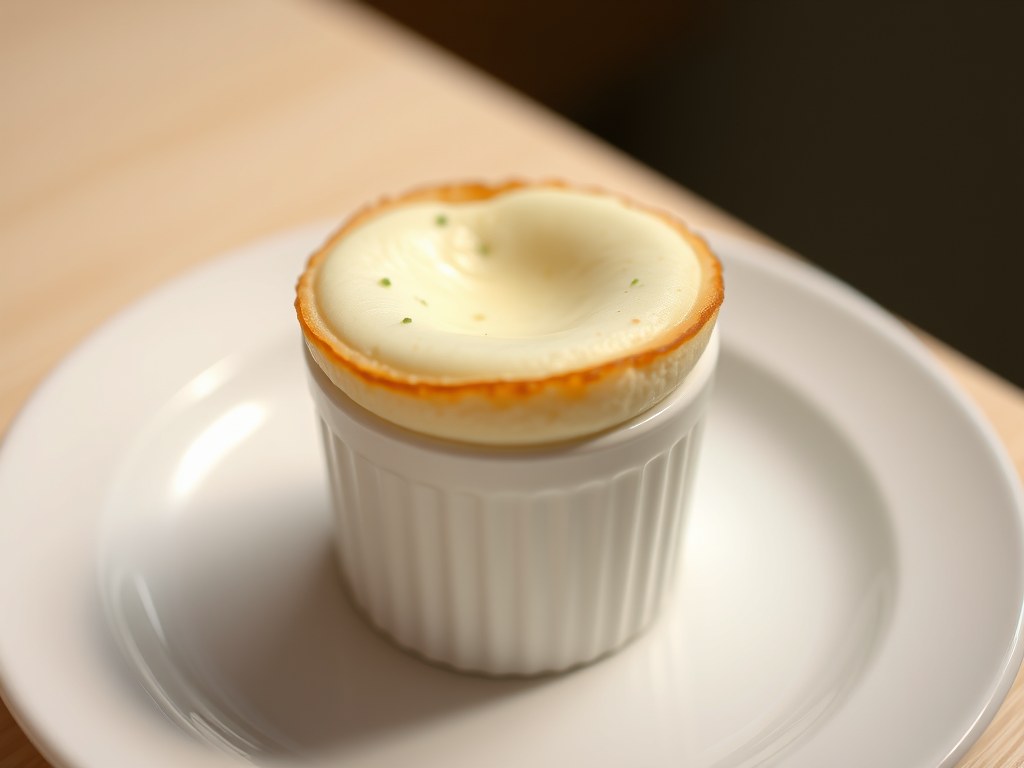 Aspergemousse souffle, AI-gegenereerde illustratie