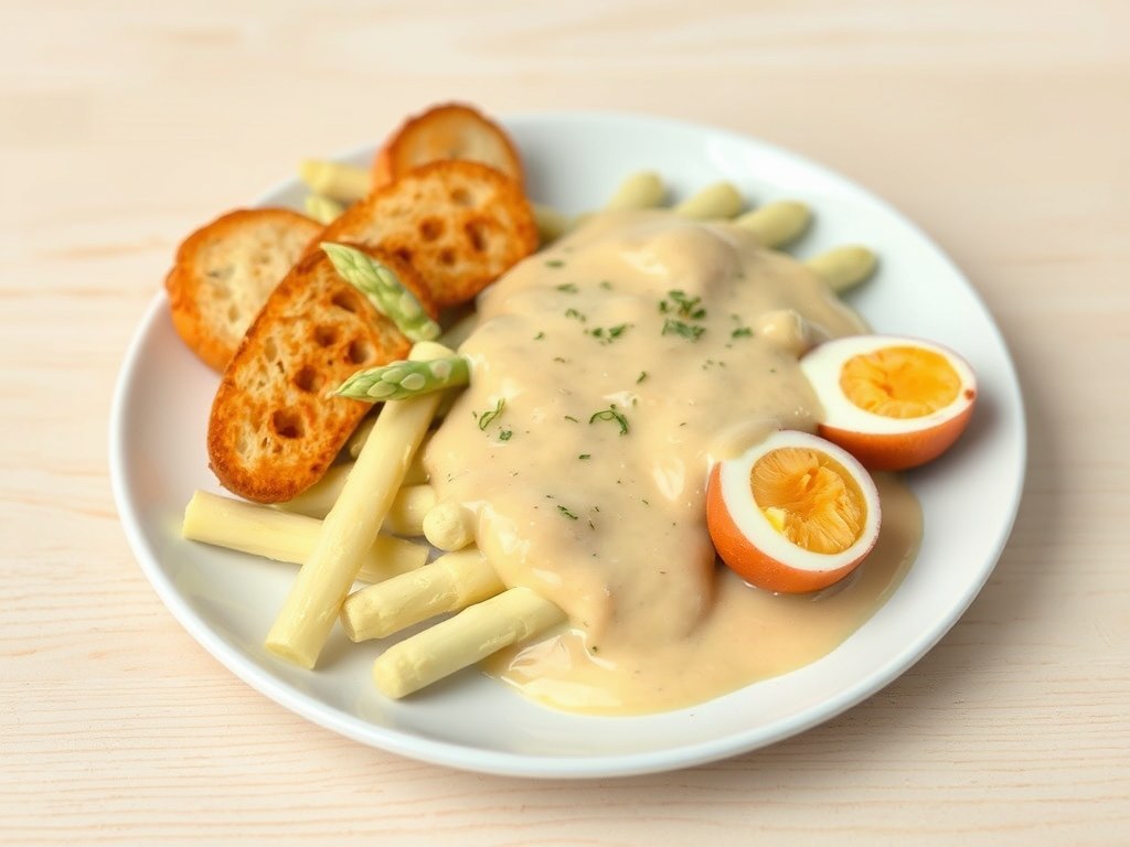 Asperges Cécile, AI-gegenereerde illustratie