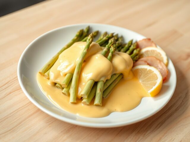 Asperges met hollandaisesaus