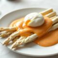 Asperges met Maltese saus en gepocheerd ei